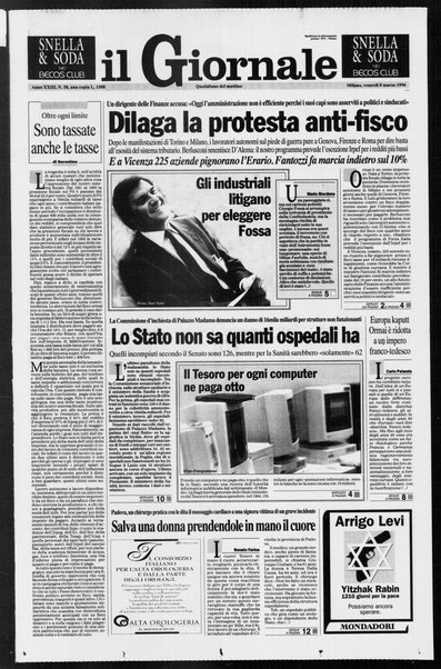 Il giornale : quotidiano del mattino